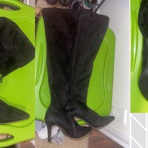 Never Worn Shein Knee Wide Calf Boot